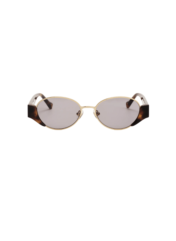 Sunglasses Zeus n Dione Crete Gold/Brown Tortoiseshell O/S Apoella