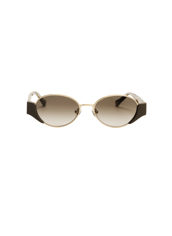 Sunglasses Zeus n Dione Crete Gold/Khaki O/S Apoella
