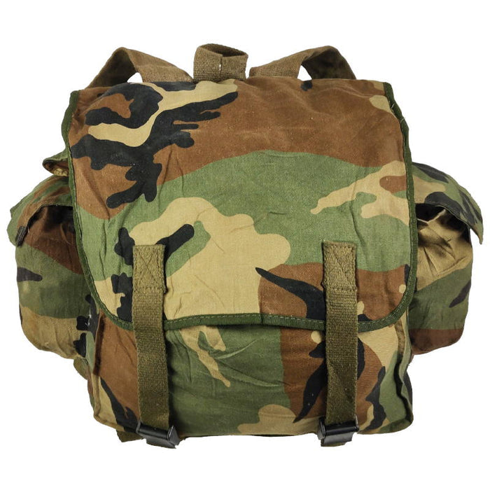 Croatian Army Woodland Backpack - Value Grade - Croatian Army Surplus - Day Packs