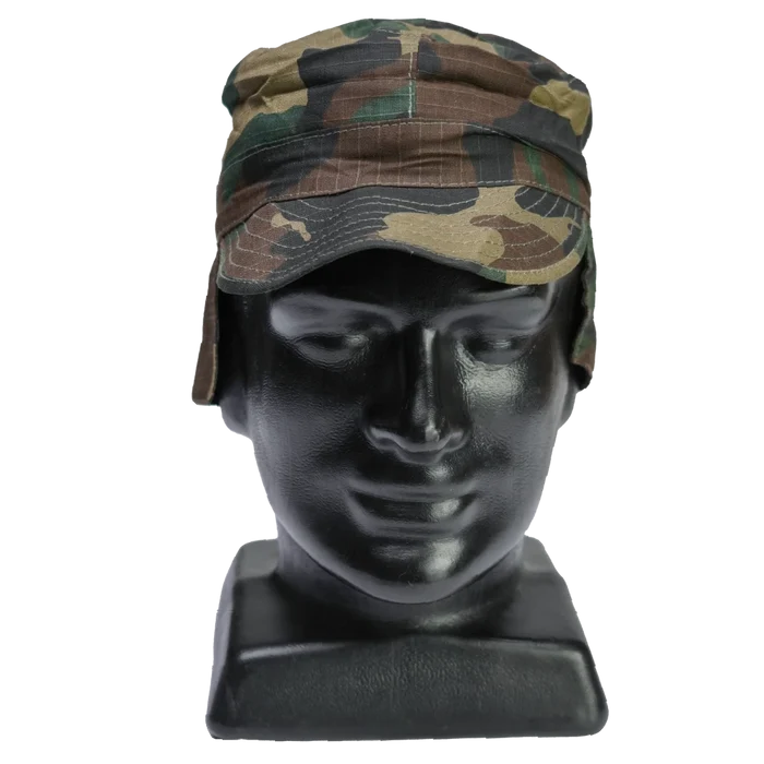 Croatian Army Woodland Ripstop Cap - Croatian Army Surplus - Caps