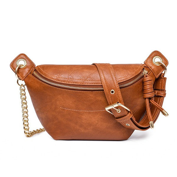 Cross Body Fanny Pack (Camel) image 0