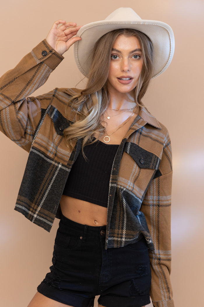 Crush Crop Shacket image 3