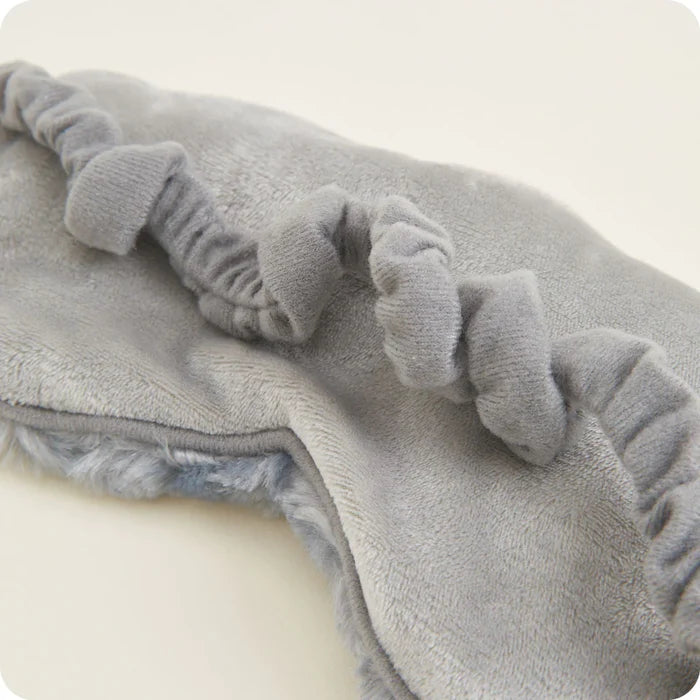 Curly Gray Eye Mask