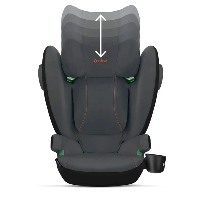 Cybex Solution B4 i - Fix Group 2/3 Car Seat (4 Years to 12 Years) - Steel Grey Steel Grey - ebebek