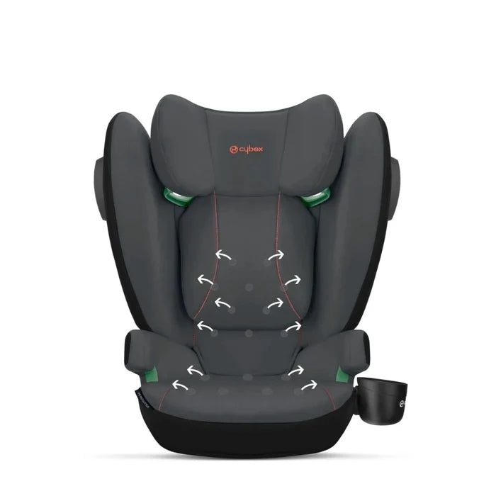 Cybex Solution B4 i - Fix Group 2/3 Car Seat (4 Years to 12 Years) - Steel Grey Steel Grey - ebebek