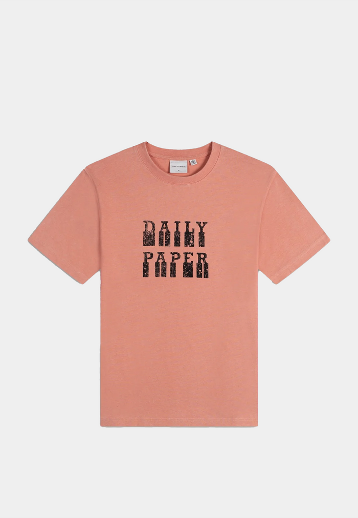 Daily Paper Dp Blocked Ss T-Shirt Washed Canyon Clay