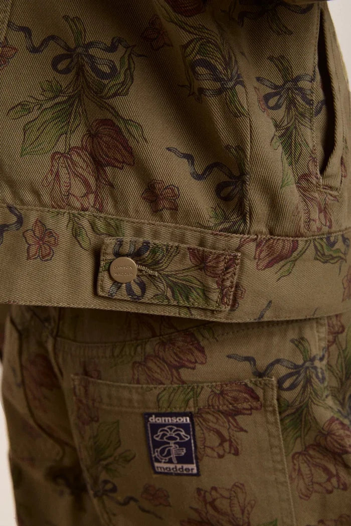 Damson Madder - Stacia Jacket in Tulip Khaki - Kalifornia Jean Bar