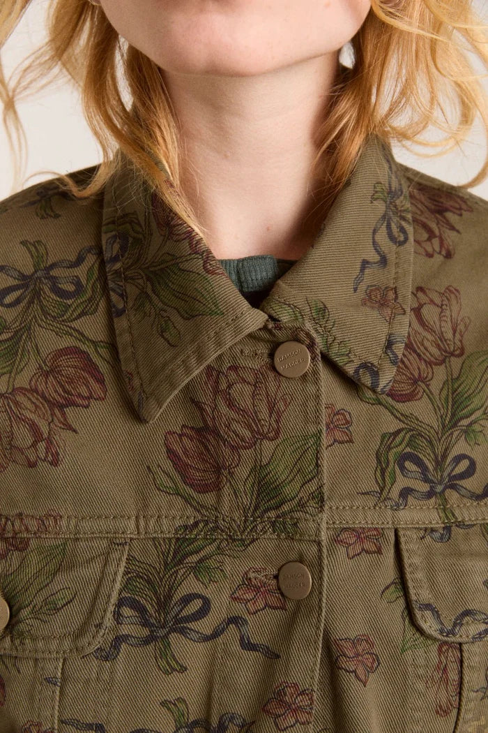 Damson Madder - Stacia Jacket in Tulip Khaki - Kalifornia Jean Bar