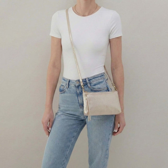 Darcy Crossbody | Sand Shimmer