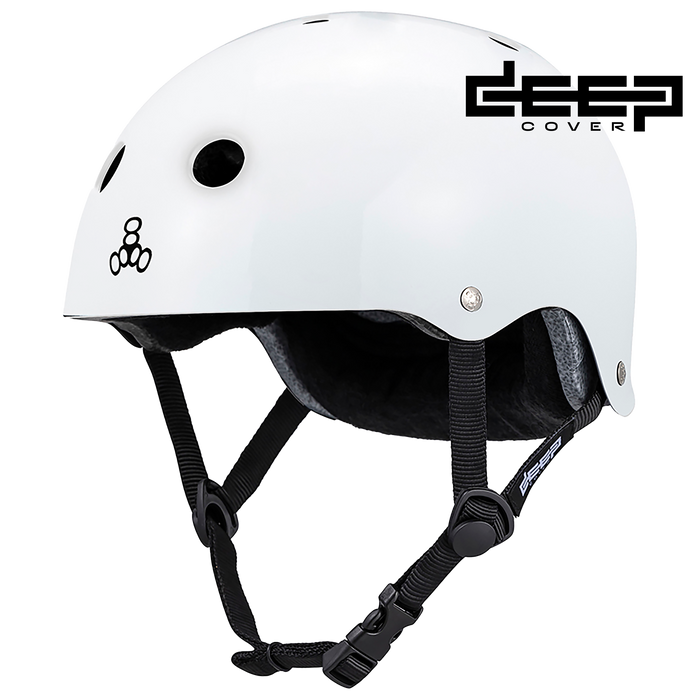 Deep Cover Helmet - White Glossy