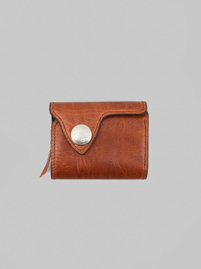 Deluxeware DLW-005 Leather Wallet Camel front