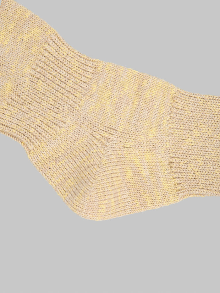 Deluxeware DSK-001 Socks Yellow heel
