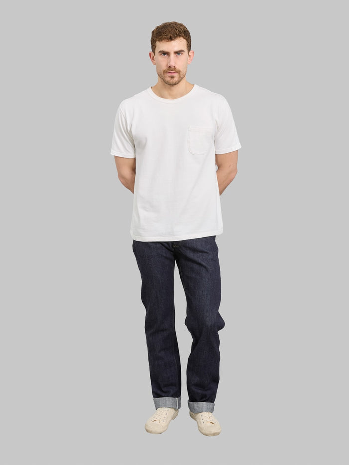 Deluxeware DX5015 15oz Regular Straight selvedge Jeans fit