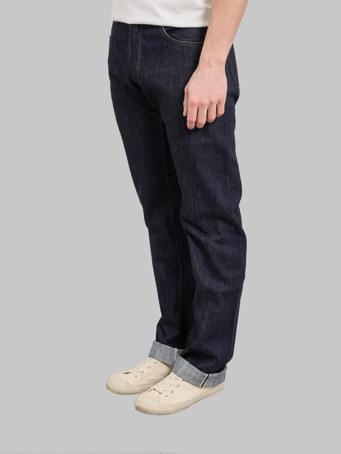 Deluxeware DX5015 15oz Regular Straight selvedge Jeans side