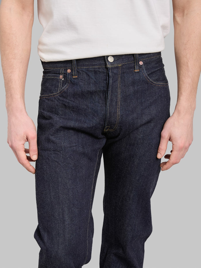 Deluxeware DX5015 15oz Regular Straight selvedge Jeans inseam