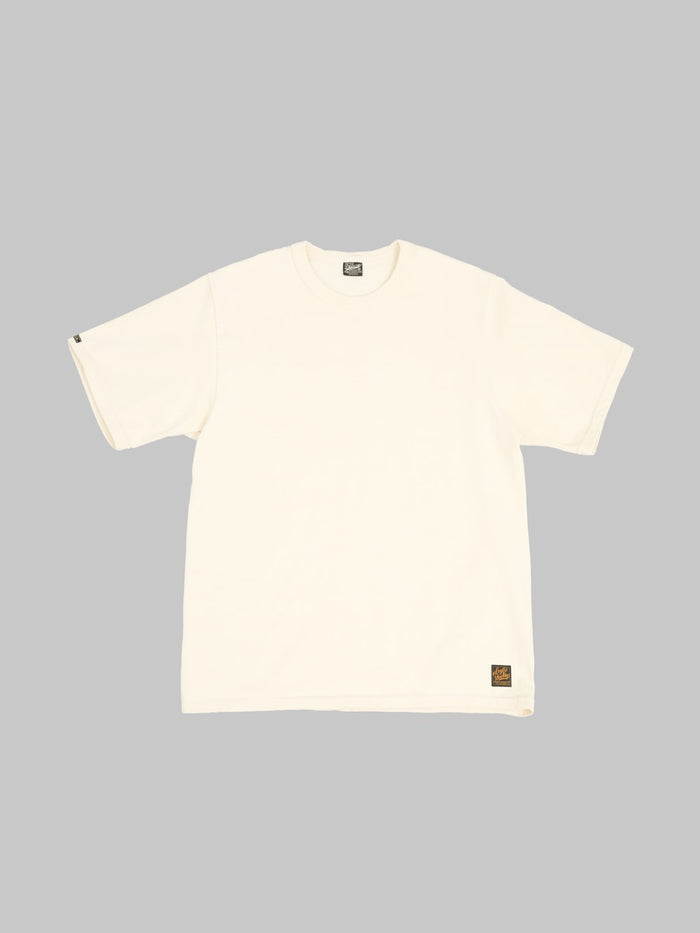 Deluxeware DXTS00 12.5oz Heavyweight Loopwheeled TShirt Ash Yellow front