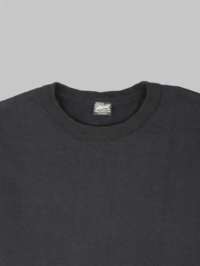 Deluxeware Heavyweight Loopwheeled TShirt Black collar
