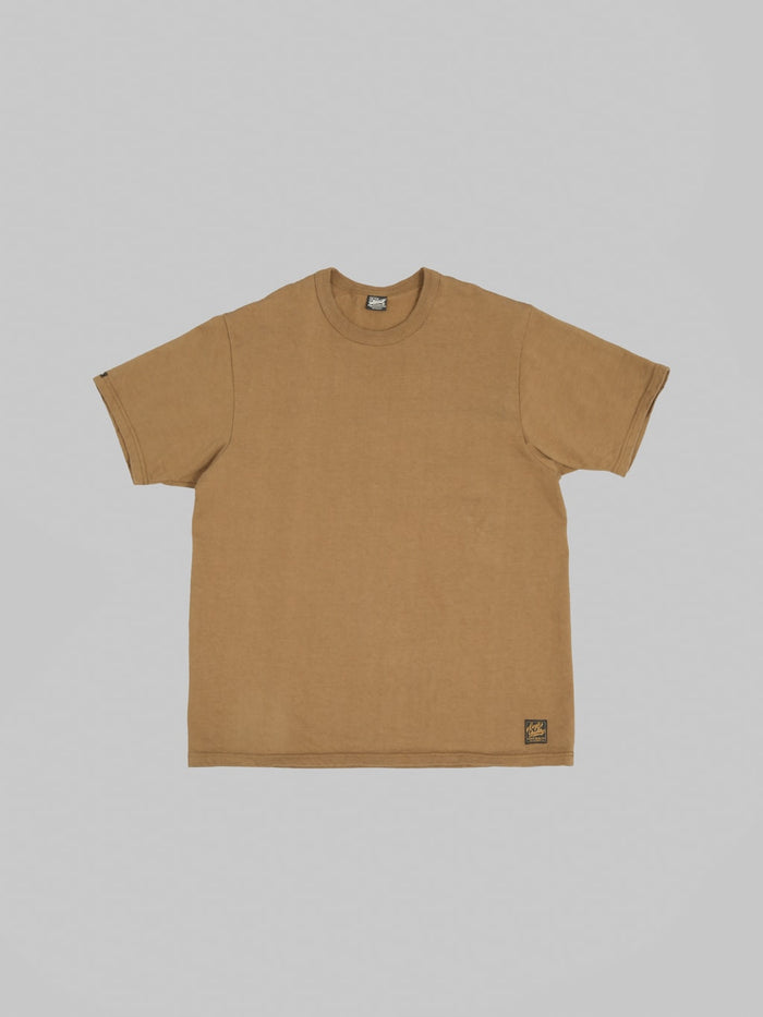 Deluxeware DXTS00 Heavyweight Loopwheeled TShirt Dd Mustard front