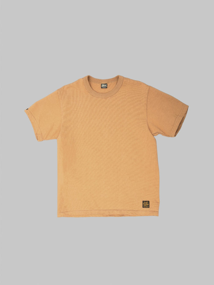 Deluxeware DXTS 00 Heavyweight Loopwheeled TShirt Gold front