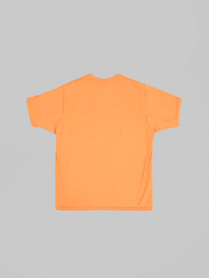 Deluxeware DXTS00 Heavyweight Loopwheeled TShirt Texas Orange back