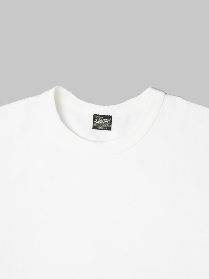 Deluxeware DXTS00 Heavyweight Loopwheeled TShirt Red collar