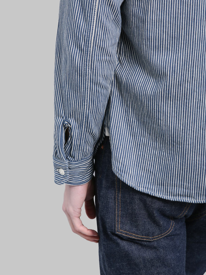Deluxeware HV-01 Hickory Nel Shirt hem