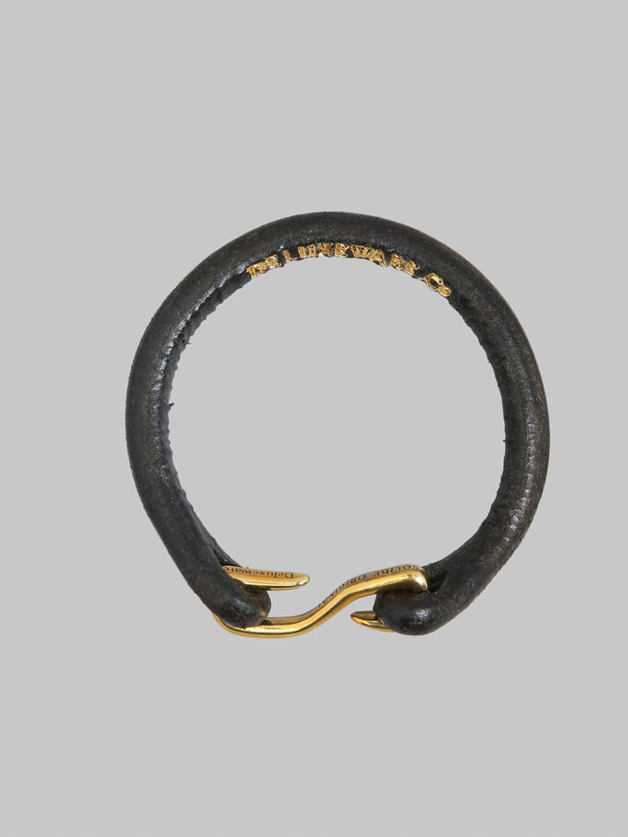 Deluxeware Leather Bracelet Black