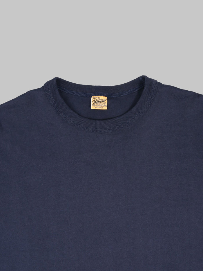 Deluxeware SDTS00 10.5oz T-Shirt Foot Blue crewneck