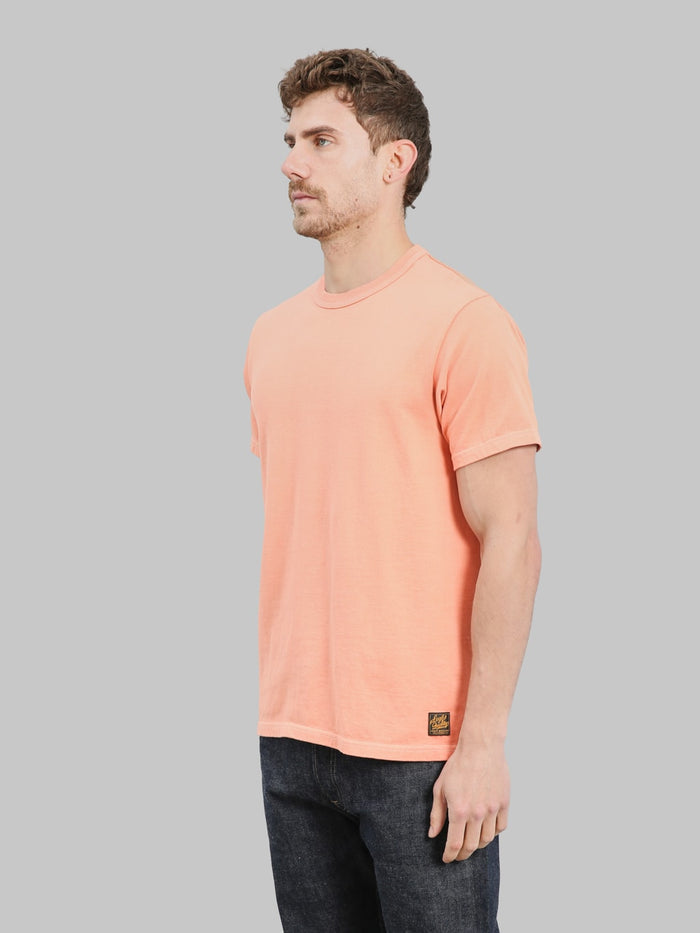Deluxeware SDTS00 10.5oz T-Shirt Smn Pink side fit