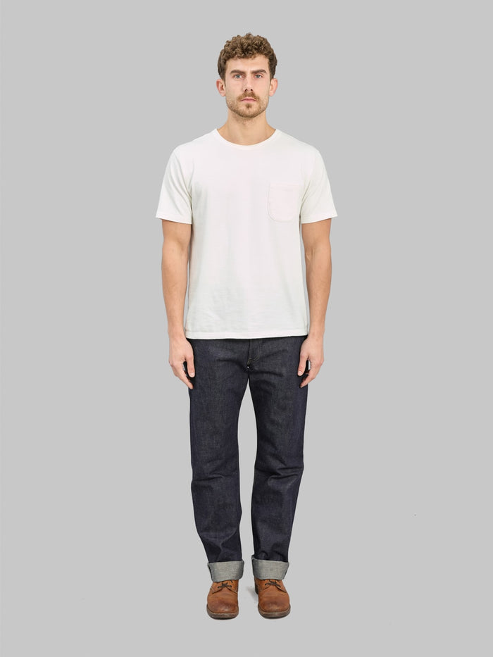Denime By Warehouse 220XX 1954 14oz Regular Straight Jeans front look