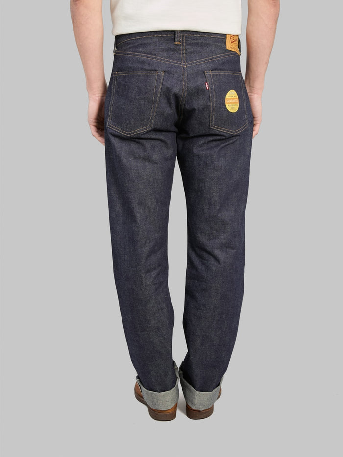 Denime By Warehouse 220XX 1954 14oz Regular Straight Jeans back fit