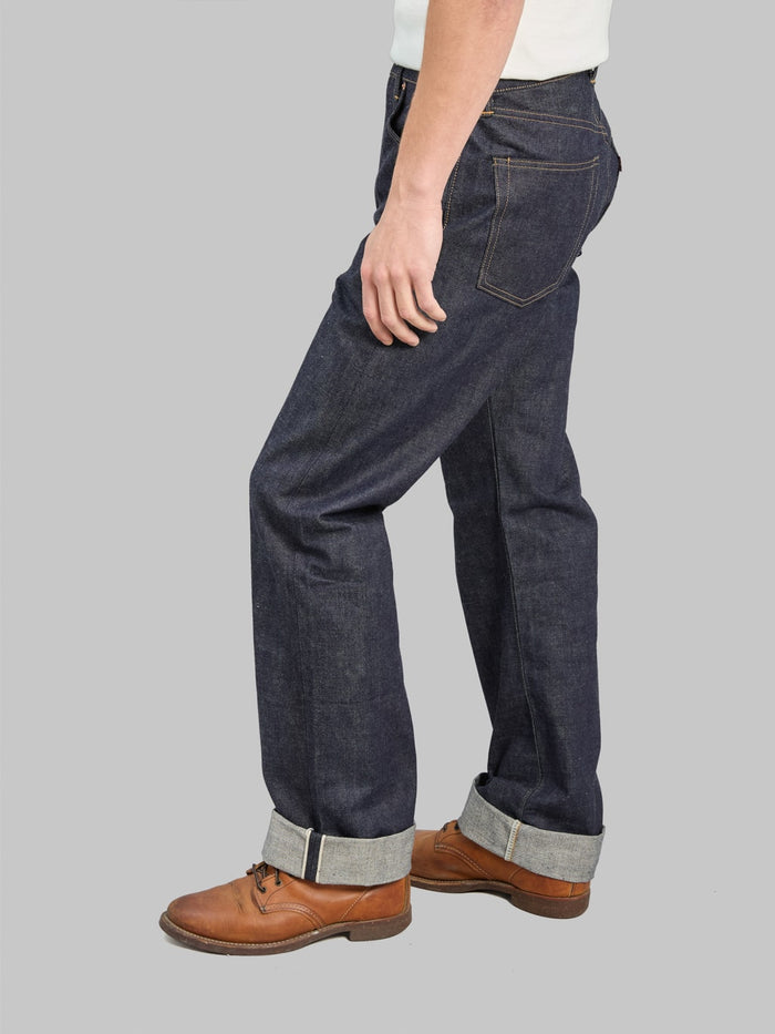 Denime By Warehouse 220XX 1954 14oz Regular Straight Jeans fitting