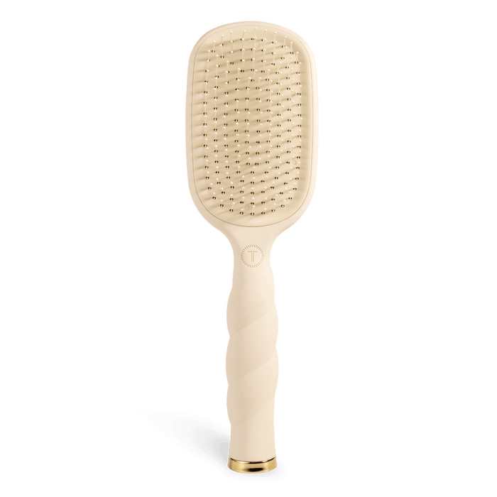 Teleties Detangler Hair Brush for Thick Hair | Tan
