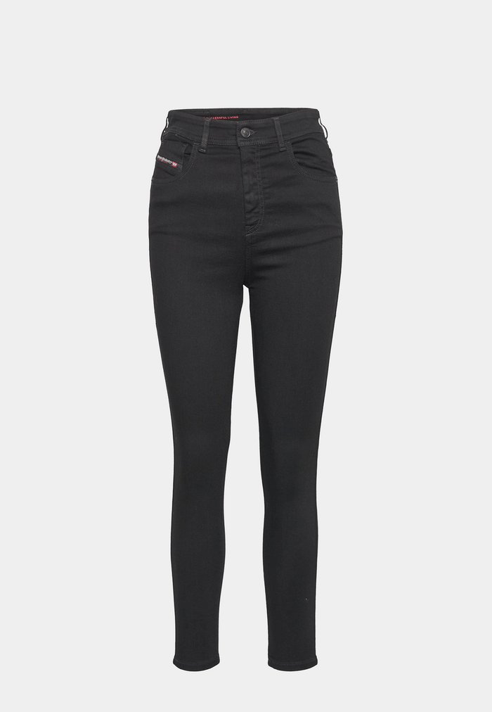 Diesel 1984 Slandy-High L.30 Trousers Black