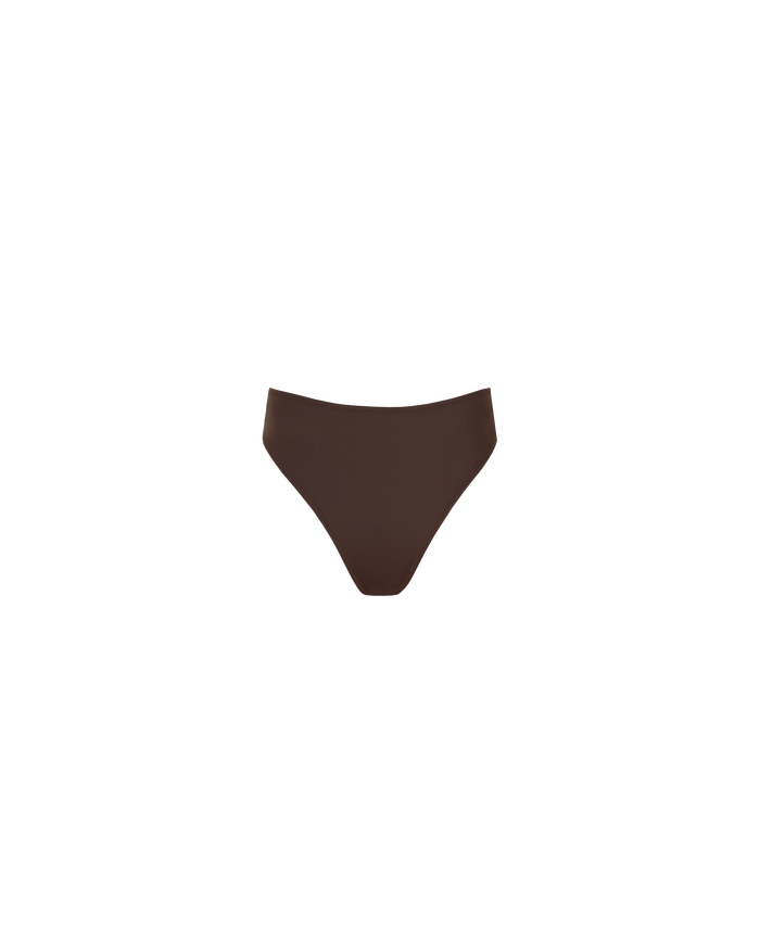 DOLPHIN HIGH WAIST BOTTOM COCOA
