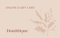 Donittique E-Gift Card