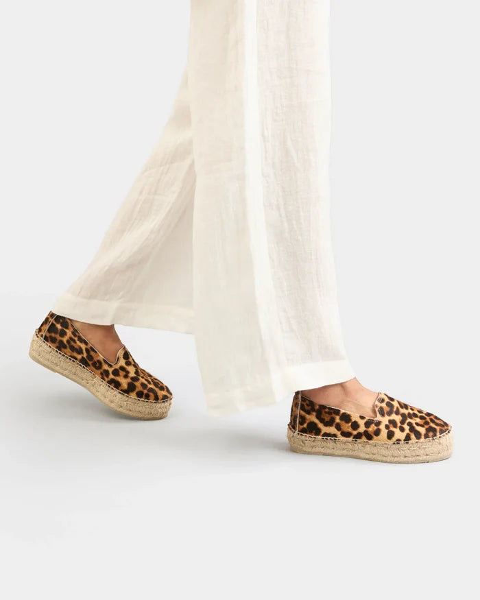Espadrilles Manebi Double Sole Espadrilles Leopard D 6.2 Animal Print Apoella