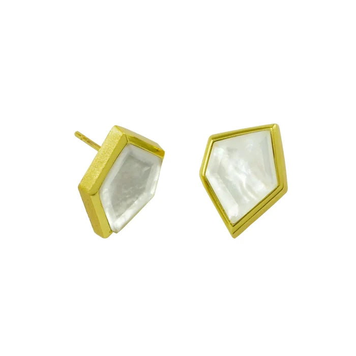 Dubai Mother of Pearl Earrings