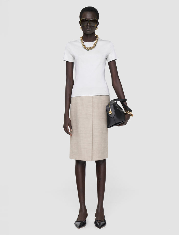 Duggan Virgin Wool Skirt