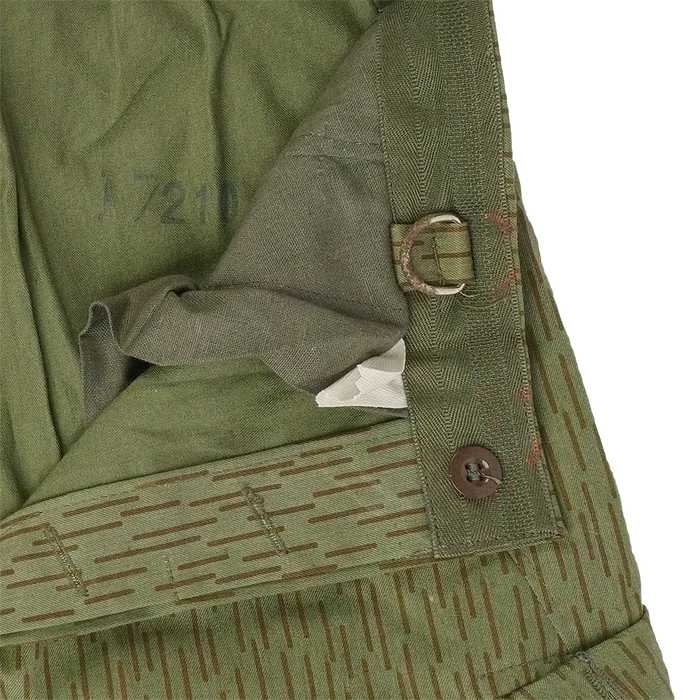 East German Rain Camouflage Trousers - East German Army Surplus - Cargo Trousers