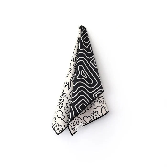 Echo Reversible Microfiber Hand Towel