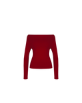 EMMA KNIT LONG SLEEVE SANGRIA