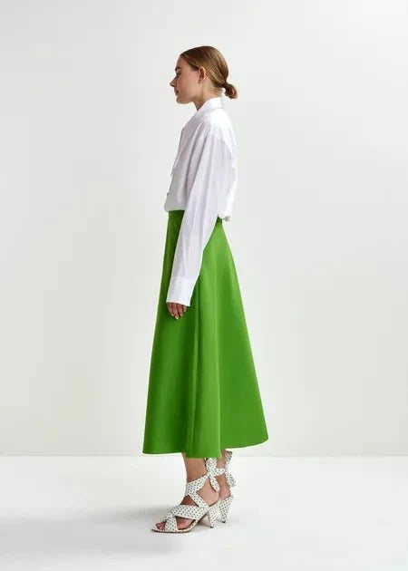 Essentiel Antwerp - Jomato White Elongated Collar Shirt - Kalifornia Jean Bar