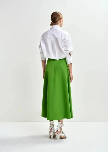 Essentiel Antwerp - Jomato White Elongated Collar Shirt - Kalifornia Jean Bar