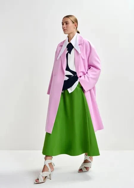 Essentiel Antwerp - Jomato White Elongated Collar Shirt - Kalifornia Jean Bar
