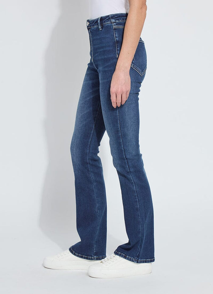 Estelle Everyday Flare Denim / Dark Midwash