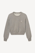 Éterne - Cropped Crewneck Heather Grey - Kalifornia Jean Bar
