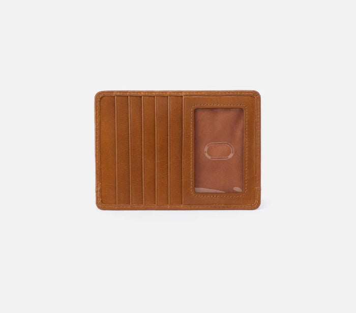 Hobo Euro Slide Card Case Truffle
