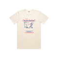Fade Golf Co. - Sportsbook Tee in Ecru - Kalifornia Jean Bar