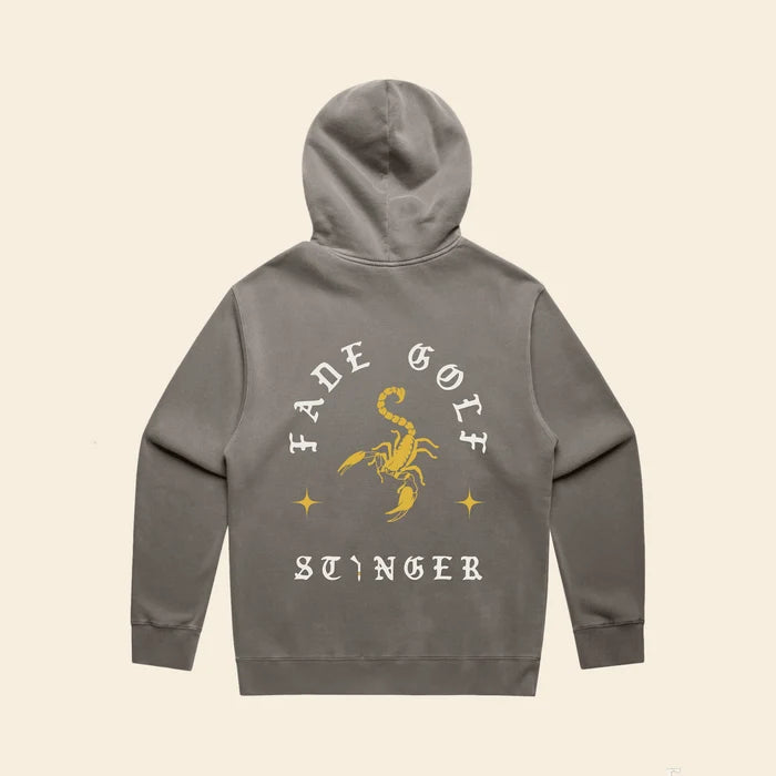 Fade Golf Co. - Stinger Hoodie in Faded Grey - Kalifornia Jean Bar
